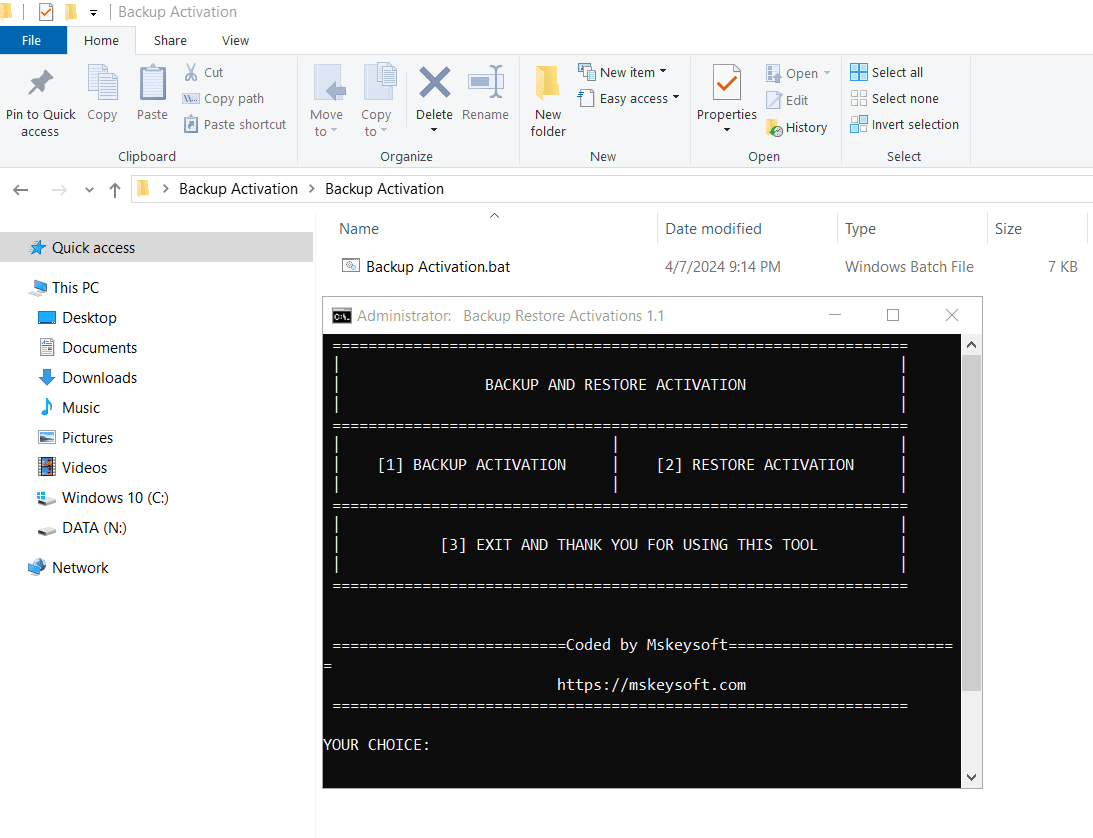 backup-restore-activation-tool